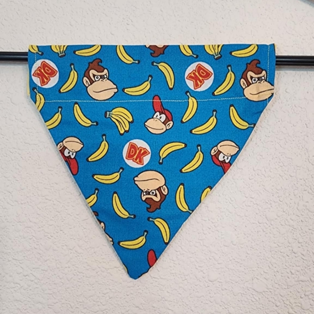 💛SMALL Donkey Kong Dog Bandana